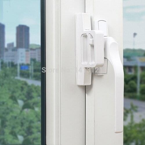 Aluminum alloy knob window drive knob window latch door handle furniture hardware part pull bolt plastic steel window lock