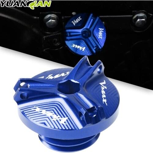 Motorcycle Engine Oil Filler Cup Plug Cover cap Screw For YAMAHA VMAX 1200 V-MAX1200 V MAX 1200 1990-2018 1991 1992 1993 1994 95