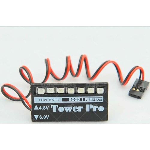 High-precision receiver power indicator Seven high-precision display battery detection Ni-MH battery HSP 02070 94122 94762