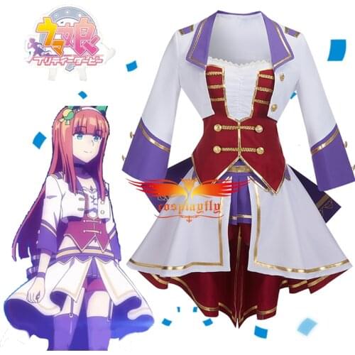 Anime Umamusume: Pretty Derby Tokai Teio Cosplay Costumes Adult Women JK Uniform Jacket Vest Skirt Socks Accessories Halloween