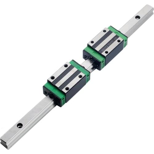 Free shipping 3D print parts CNC machine linear rail slide 1pc HGR20-L-200mm + 2pcs HGH20CA carriage