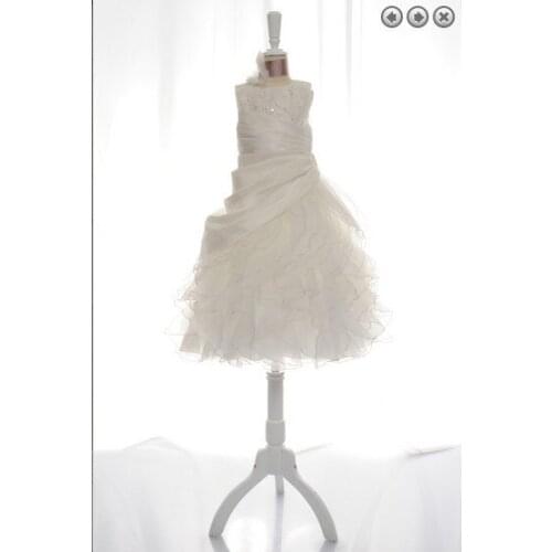 Free shipping new новинки 2020 женские Wedding Party Dresses Girls Pageant Gowns Princess white ruffles communion dresses