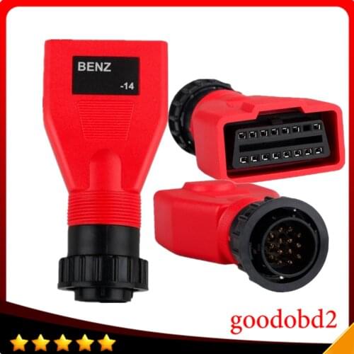 For Autel Maxisys 908 pro Main Cable MS908 pro OBD2 14pin connector MS908P for Benz 14Pin diagnostic tool connector
