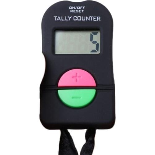 Electronic Counter Work Count Person Flow Point Device Manual Chanting Display Button Can Add and Subtract Counter KX4B
