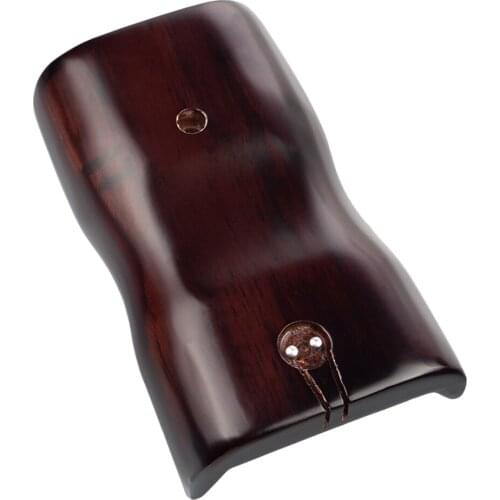 Erhu Perform Base Holder Chinese Fiddle Walnut Wood Rest Support Accessory