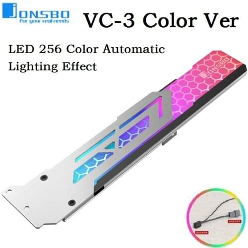 Jonsbo VC-3 Graphics Card Support 5V ARGB Version Illuminated Graphics card Bracket LED Cool Lights
