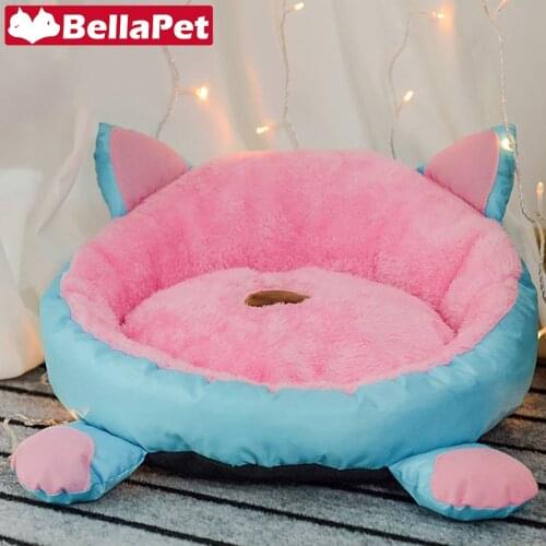 Pet Bed for Cats Winter Cat Bed Sofa Cat Basket for Cats Soft Cat bed House Kitten Pet Product Cotton Cat Bed for Cats