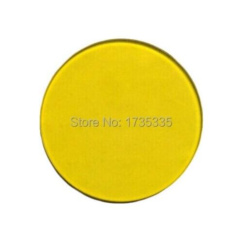 LXFT-Y32 32mm Yellow glass Filters for Microscopes