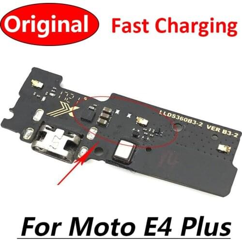 1Pcs USB Charging Charge Connector Plug Dock Port Micro Board Flex Cable For Motorola Moto E4 Plus E5 G4 G6 Play G5 E5 Play Go