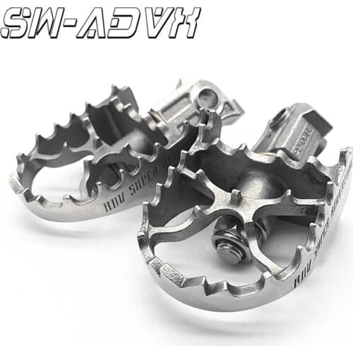 304 stainless steel rotatable pedal for XT660 R/X/Z Tenere 2004-2019