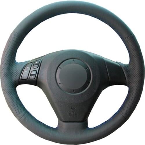 Hand Sewing Car Steering Wheel Cover Wrap Leather Suede For Mazda 3 Axela 2010-2013 Mazda 5 Mazda 6 CX-7 CX-9 MAZDASPEED3 (US)