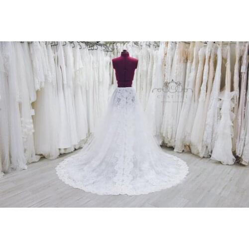 Detachable Bridal Overskirt, Lace Bridal Overskirt, Detachable Wedding Overskirt, Detachable Lace Overskirt, Lace Bridal Skirt