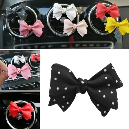 Cute Interior Car Air Freshener Car Interior Decoration Exhaust Air Outlet Perfume Clip Aroma Diffuser Car Accessories