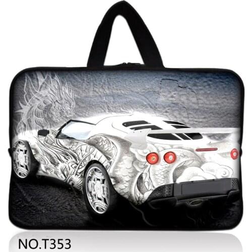 Sports Car Laptop Sleeve Bag For Macbook Air 13 Touch ID 2018 Pro 13 11 12 15 bags Case For Xiaomi 13.3 15.6 notebook Cover