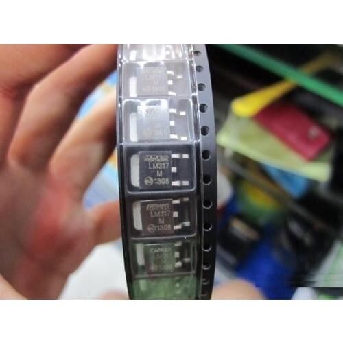 10PCS LM317M LM317 Medium Positive Adjustable Voltage Regulator 1.2-37V TO-252