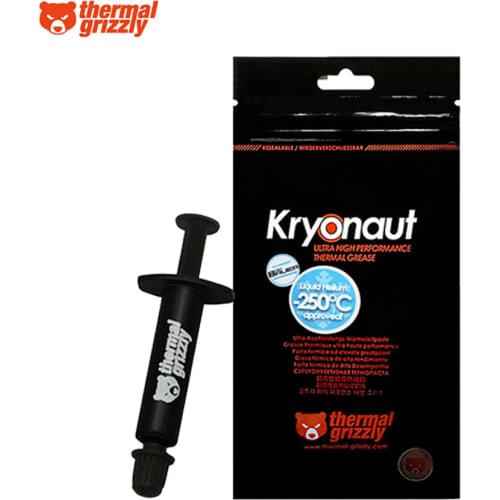 Thermal Grizzly Kryonaut 1g/5gLiquid metal 5.5g/11g/37g Thermal paste for CPU AMD Intel Processor Heatsink Fan Compound Cooling