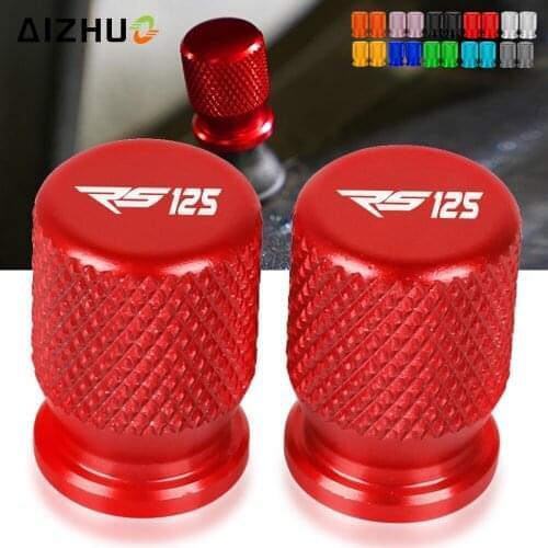 Universal FOR APRILIA RS125 RS 125 1996-2010 2009 2008 2007 Motorcycle Accessories Wheel Tire Valve Stem Cap Airtight Covers CNC