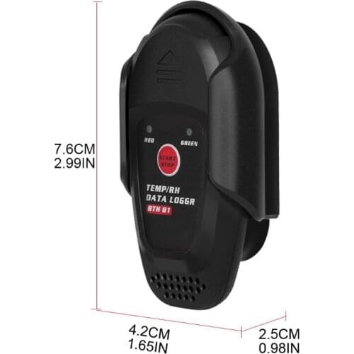 USB Temperature Humidity Data Logger Recorder Generates PDF Recording Datalogger