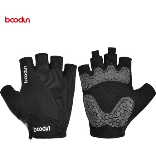 Boodun Cycling Gloves Half Finger Men Women Summer Bicycle Gloves Guantes Ciclismo MTB Mountain Sports Bike Gloves Mittens