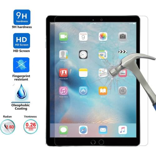 Tempered Glass for New iPad 9.7 2017 2018 A1822 A1893 A1954 Screen Protector for iPad 10.2 2019 Tempered glass for iPad pro 10.5