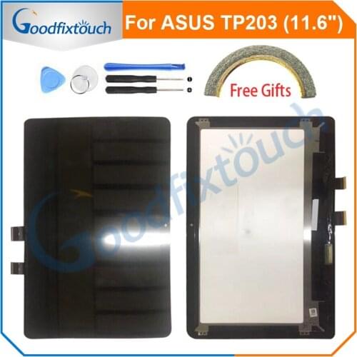 LCD Display For ASUS TP203 Tablet LCD Screen for ASUS TP203 TP203N 11.6'' Touch Screen Digitizer LCD Assembly Replacement Parts