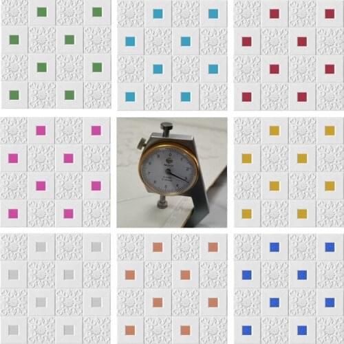 3D Wall Stickers Ceiling Sticker Roof Decoration Foam Wallpaper Stereo Waterproof DIY TV Background Wallpaper Decoration Sticker