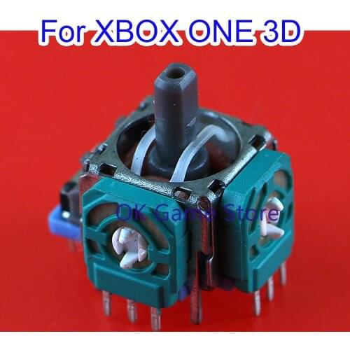 20pcs/lot OEM 3D Analog Joystick for XBox One Controller Replacement blue bottom Thumbstick Sensor Module Axis