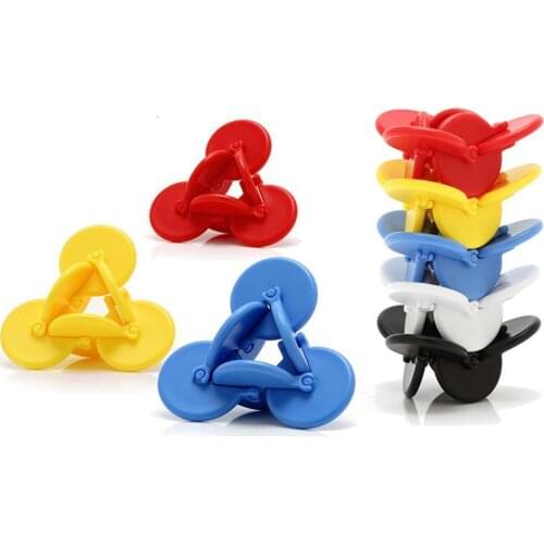 Decompression Circular Circle Toy Unzip Loop Sensory Illusion Various Shapes Anti Stress Cube Toy Birthday Gifts Fingertip Ring