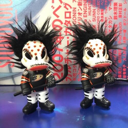 Ducks Wild Wing 4" Statue Figure w/ soft hair Toys No Box Loose