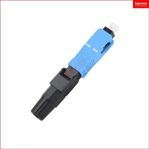 Cold connector 100pcs Embedded SC cold connector optical fiber connector skin cable SC fast connector