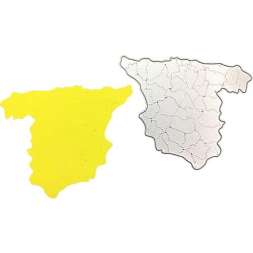 Julyarts Spain Cutting Dies 2021 Mold For Scrapbooking Craft Cutters Paper Engraving Art Stencil