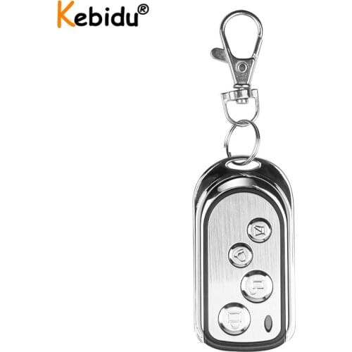 KEBIDU Metal 433Mhz Copy Remote Control Clone Cloning Code 433MHZ RF Transmitter For Garage Gate Door Opener Alarm Duplicator