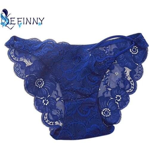 Fashion Women Perspective Beautiful Buttocks Briefs Seamless Breathable Panties Ultra-thin Plus Size Sexy Lace Underwear