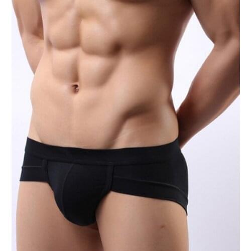 Mens Underwear Sexy Boxers Brand Slip Male Panties Male Ropa Interior Hombre Man U Convex Underpants Mens Boxers Briefs