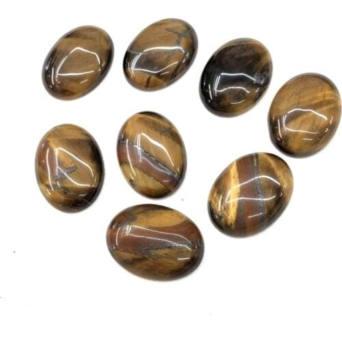 Wholesale 20pcs Tiger Eye Oval Cabohcon Bead 10x14mm 12x16mm 13x18mm 15x20mm 18x25mm 22x30mm Gem Stone CAB,Ring face