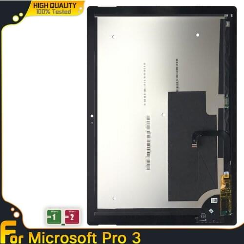 Original LCD For Microsoft Surface Pro 3 Pro3 1631 LCD Display Touch Screen Digitizer Replacement TOM12H20 v1.1 LTL120QL01 003