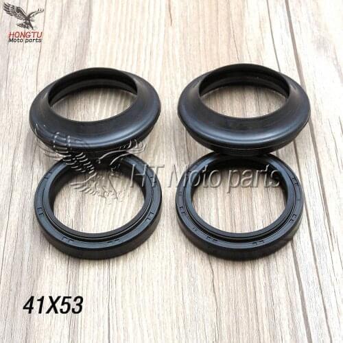 Front Fork Damper oil seal dust cover For Kawasaki Zephyr 400 ZRX400 Ninja 650 ZX-6RR ZX-6R ER650 ER-6N Z650 ER-6F Z750S Z800