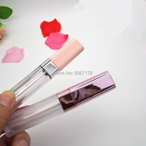 10/30pcs Plastic Lip Gloss Tube,DIY Empty Lipgloss Bottle,Cosmetic Eyelashes Tube Mascara Eyeliner Vials Refillable Containers
