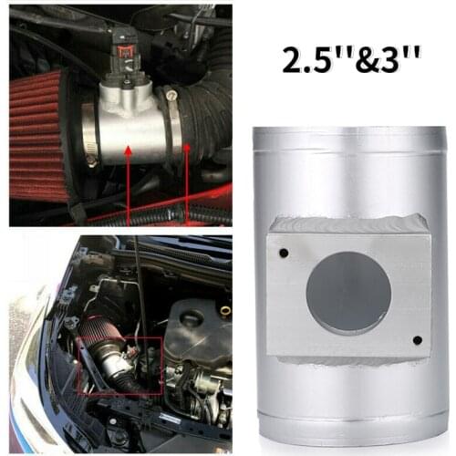 Fit For Mitsubishi ASX Lancer Adapter 2.5'' 3'' Air Flow Sensor Mount MAF Performance Air Intake Meter Adapter Tube