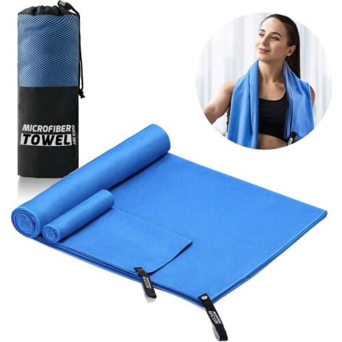 Microfiber Towel Quick Dry Swimming Towel Sports Portable Ultralight Absorbent Soft Camping Hiking Gym Yoga Cycling Beach Towel