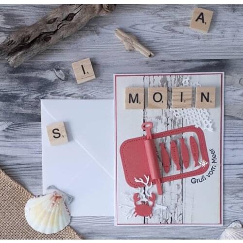 Mmao Crafts Metal Steel Cutting Dies New Fish jar decoration Scrapbooking Paper/photo Cards Embossing Dies