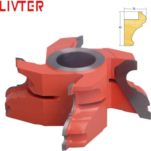 LIVTER 120mm-145mm stair handrail knife blade spiral wood shaper cutter head