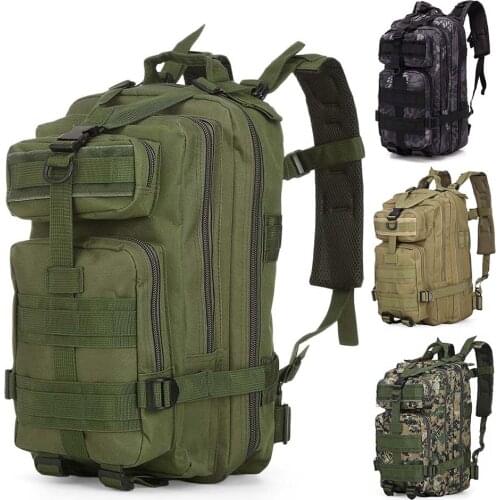 30L Outdoor Camping Military Mens Backpack 800D Nylon Waterproof Tactical Man Travel Rucksacks Sport Hiking Fishing Men Bags