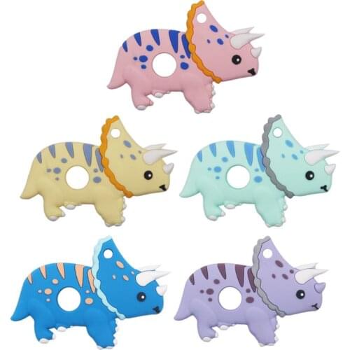 BPA Free Silicone Baby Teether Chewable Teething Toys Baby Products Nursing Gift