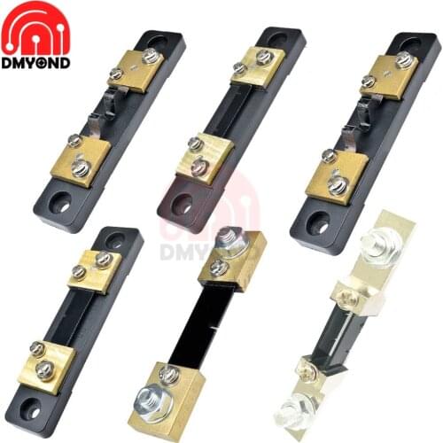 External Shunt FL-2 300A 200A 100A 50A 30A 20A 10A 75mV Current Meter Shunt Resistor For Digital Ammeter Amp Voltmeter Wattmeter