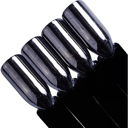 1G/BOX Magic Mirror Black Nail Glitter Powder Shining Nail Pigments Chrome Dust Manicure Nail Art Decoration