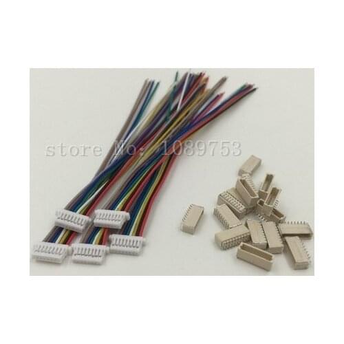 10 sets Micro JST 1.0mm 8-Pin Connector with Wire