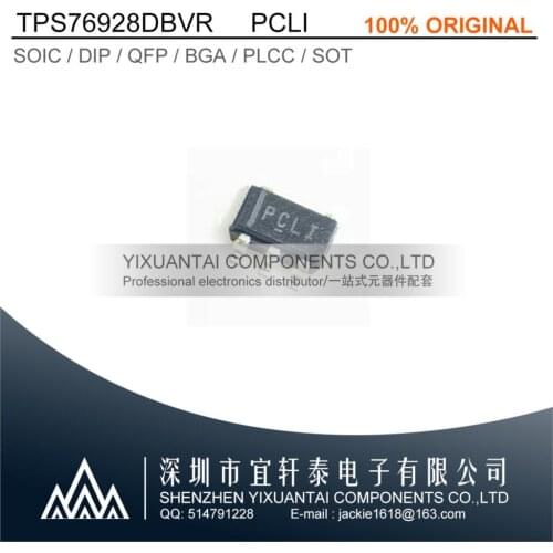 10pcs/lot 50pcs/lot 100pcs/lot Free shipping 100% original TPS76928DBVR TPS76928 76928 PCLI SOT23-5