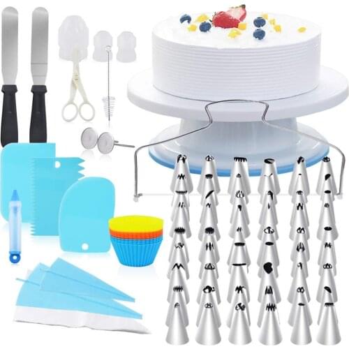 108pcs Decorating Tools Pastry Piping Bags Cake Icing Piping Nozzles Set Pastry Baking Cake Accessories Supplies