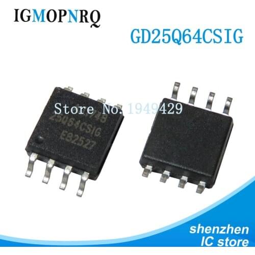 5PCS GD25Q64CSIG GD25Q64CSSIG 25Q64CSIG 25Q64CSSIG 25Q64 SOP8 SOP SMD